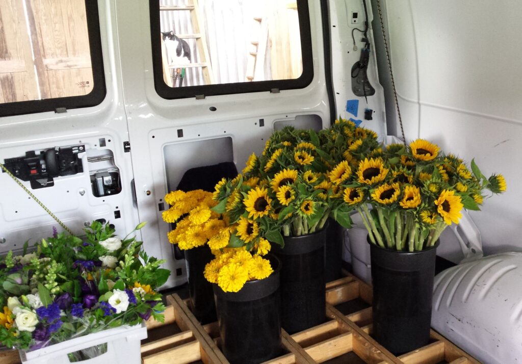 chiller van rental for floral industry